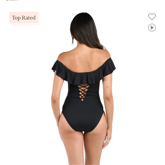 La Blanca Other - La Blanca island goddess one piece black size 8